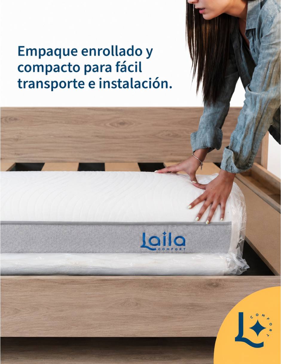 Colchón en caja Laila Comfort Ultra