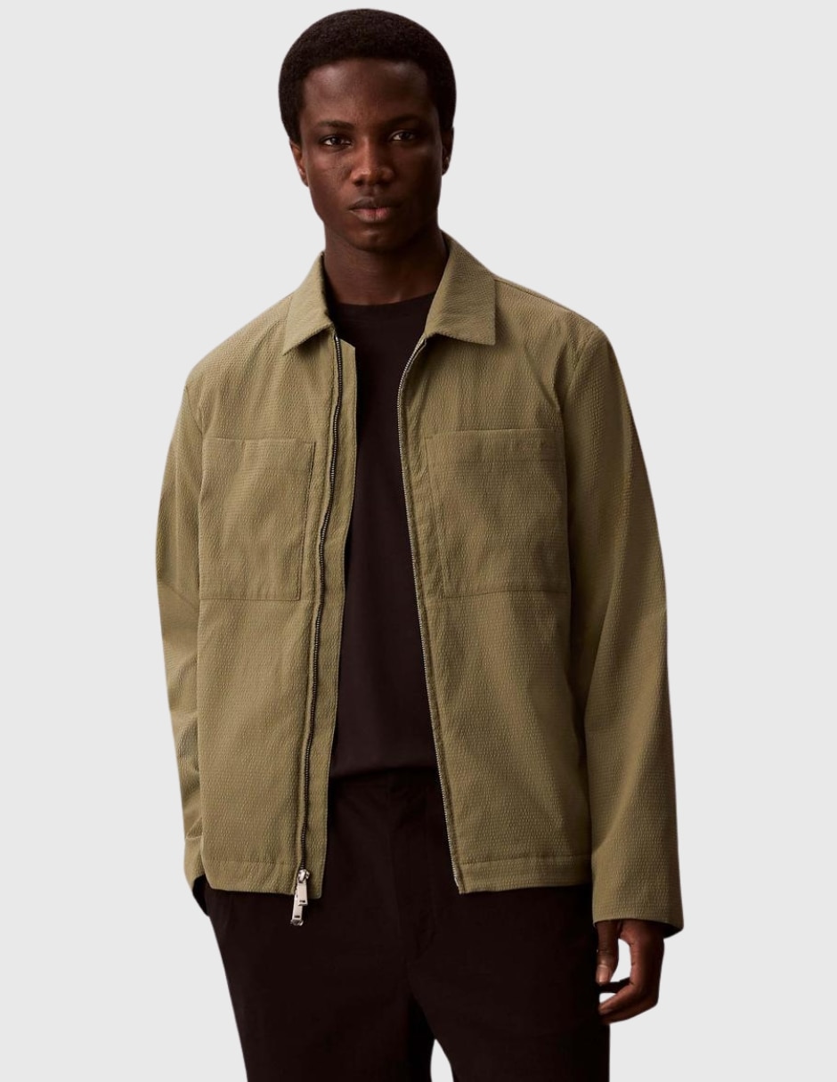Chamarra casual Calvin Klein para hombre