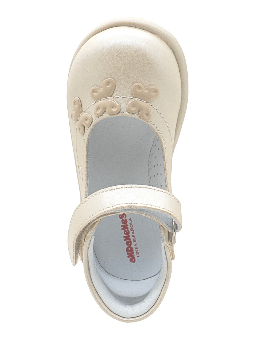 Zapato Andanenes Primeros Pasos de piel para Niña