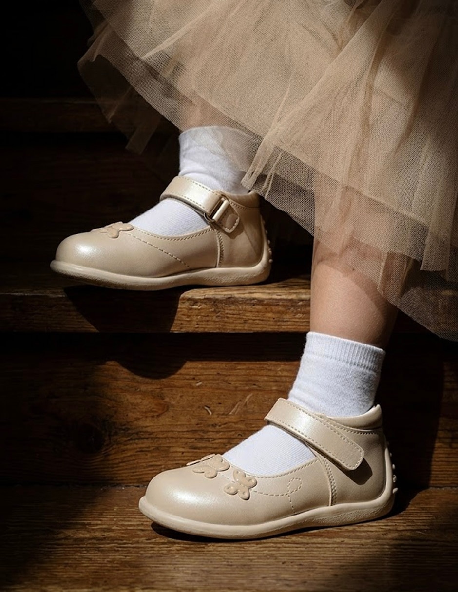Zapato Andanenes Primeros Pasos de piel para Niña
