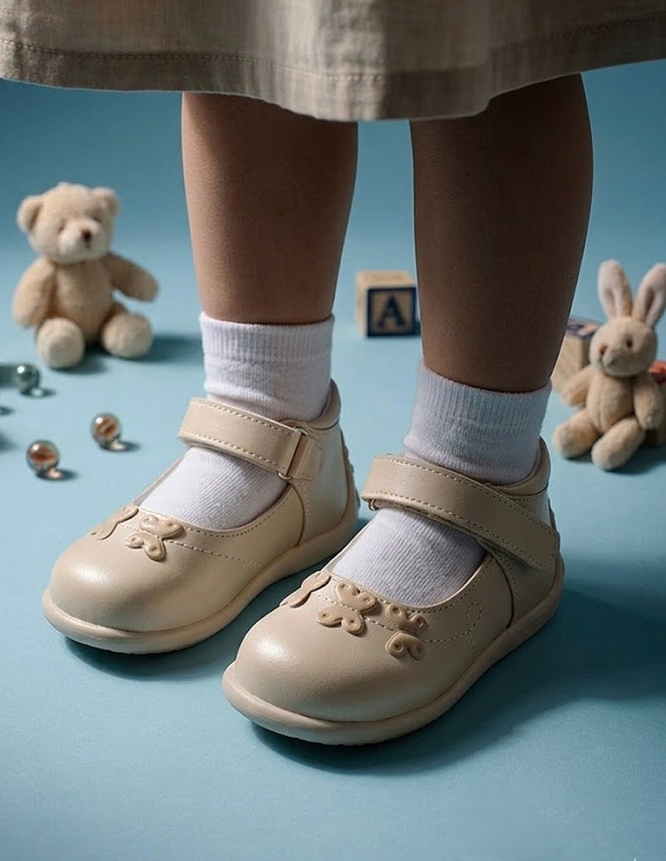 Zapato Andanenes Primeros Pasos de piel para Niña