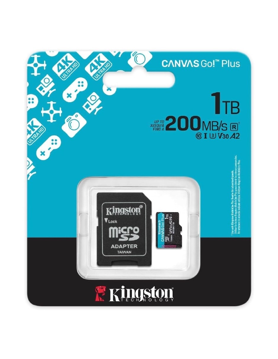Memoria micro SD capacidad 1 TB Memoria micro SD capacidad 1 TB