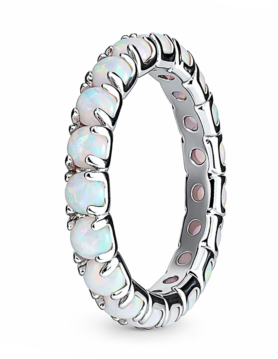Anillo gladkova joyería p 925 de plata ópalo mate
