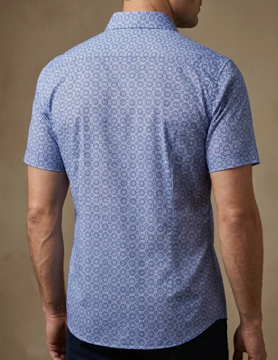Camisa Pavini manga corta para hombre