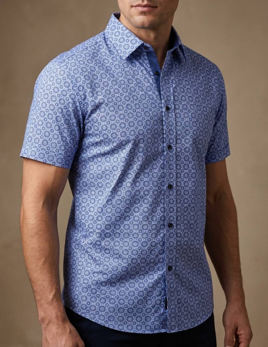 Camisa manga corta para hombre Camisa manga corta para hombre