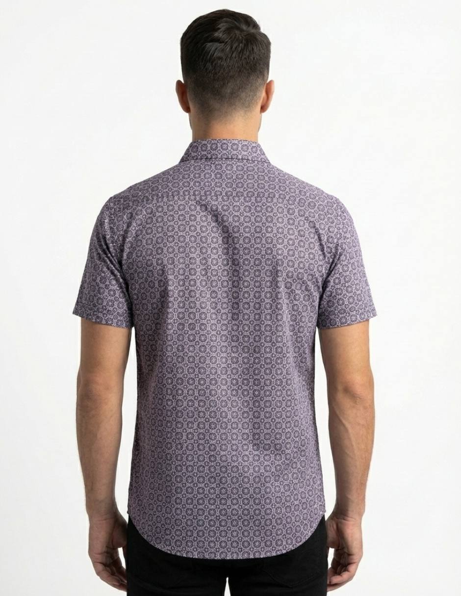 Camisa Pavini manga corta para hombre