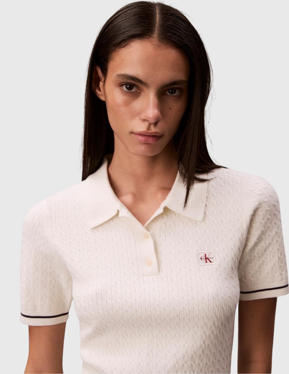 Vestido polo corto casual para mujer 2