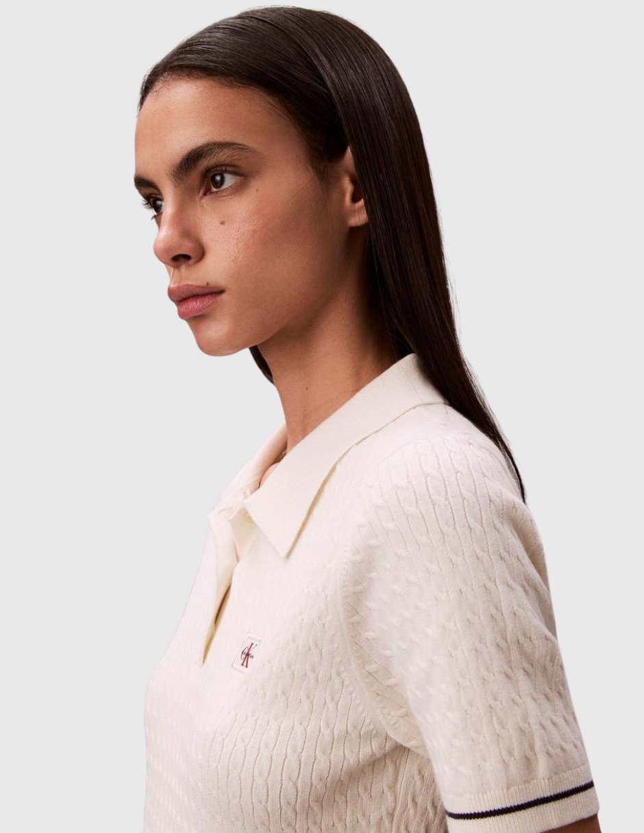 Vestido polo corto casual para mujer 5