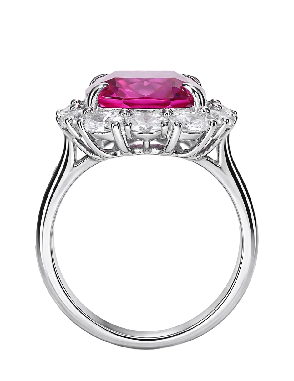 Anillo Gladkova Joyería P 925 de plata rubí