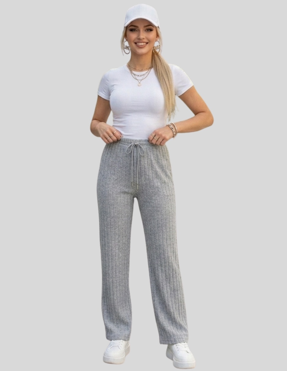 Pantalón Malabis recto para mujer