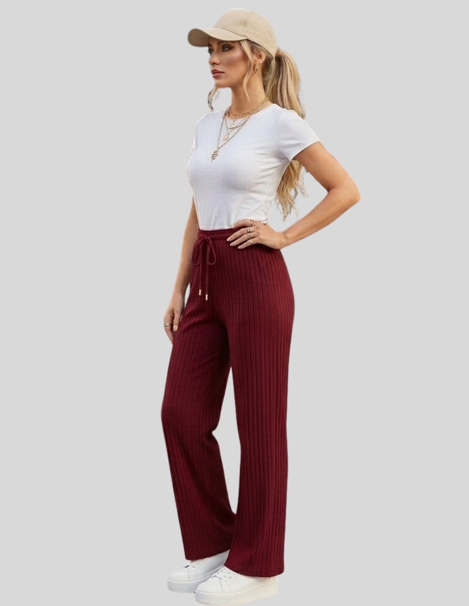 Pantalón recto para mujer 4