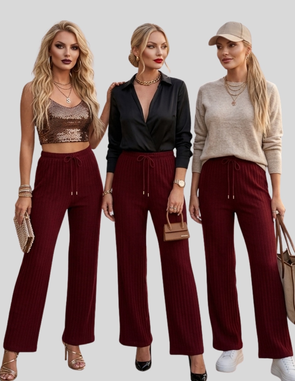 Pantalón recto para mujer 7