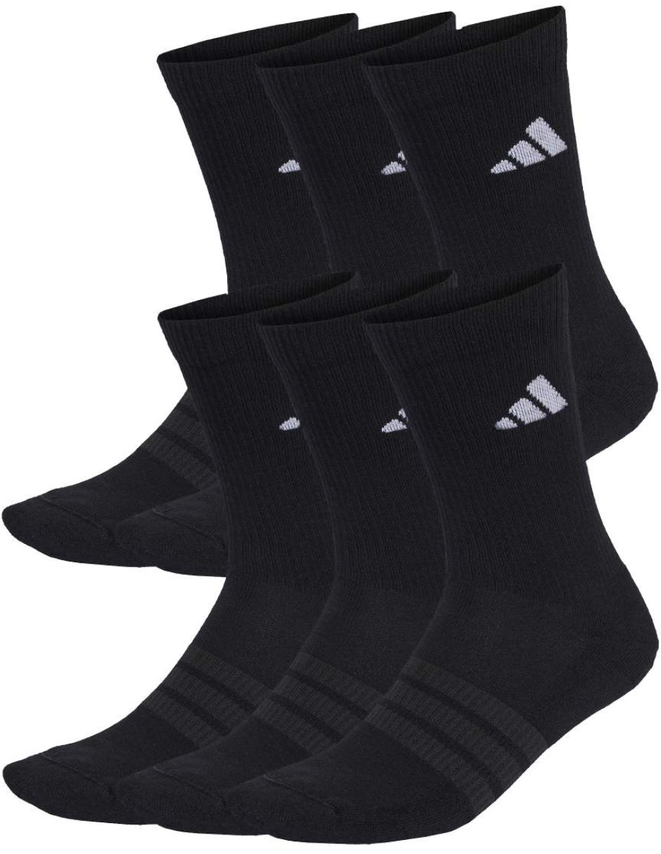 Calcetín para entrenamiento Adidas unisex 6 pares