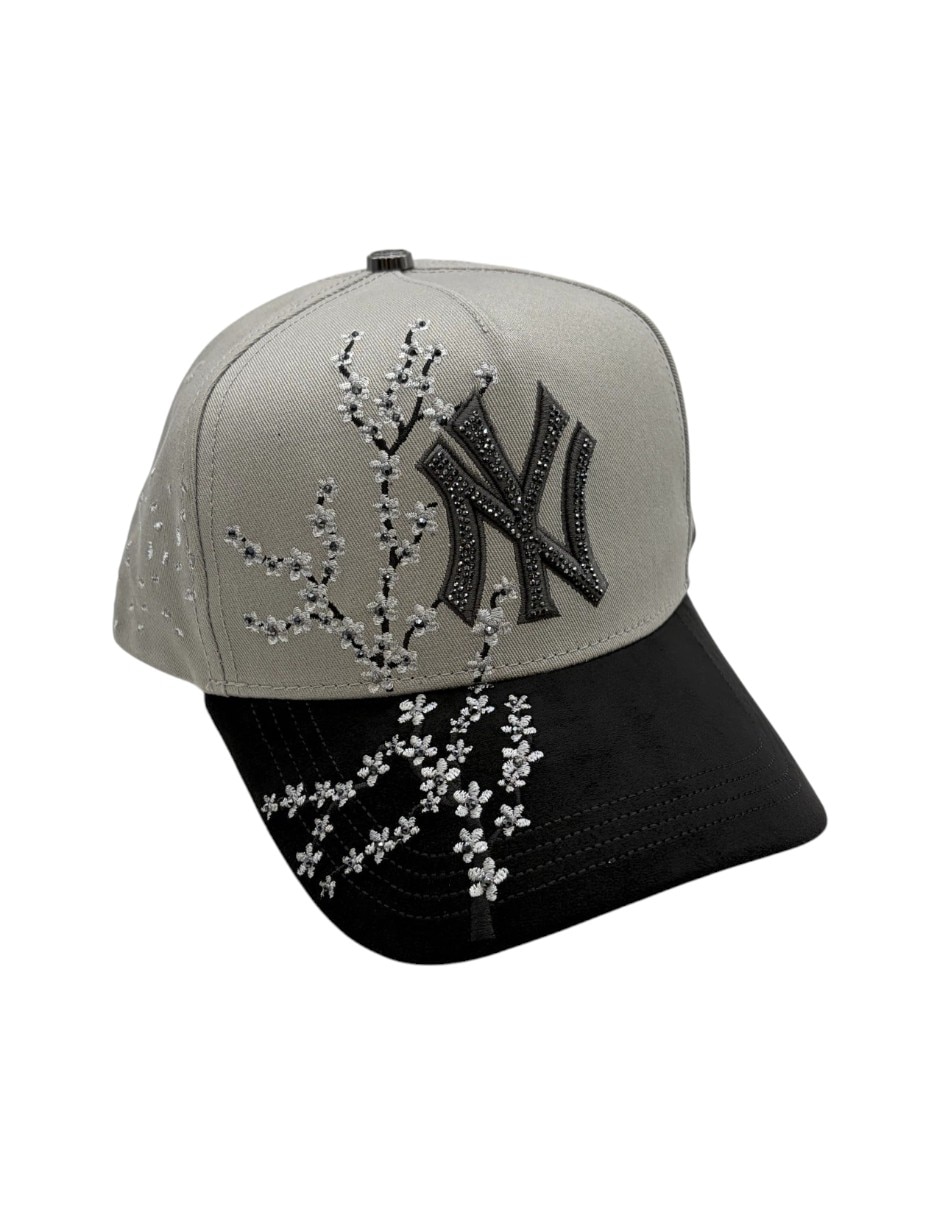 Gorra visera curva snapback casual Big Boss Sakura Gray para hombre