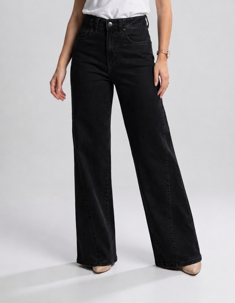 Jeans wide leg para mujer