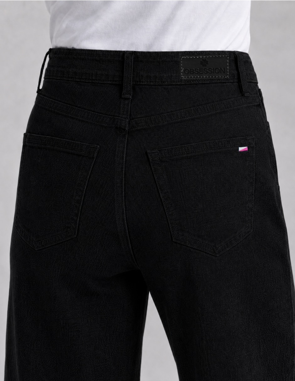 Jeans wide leg para mujer 4