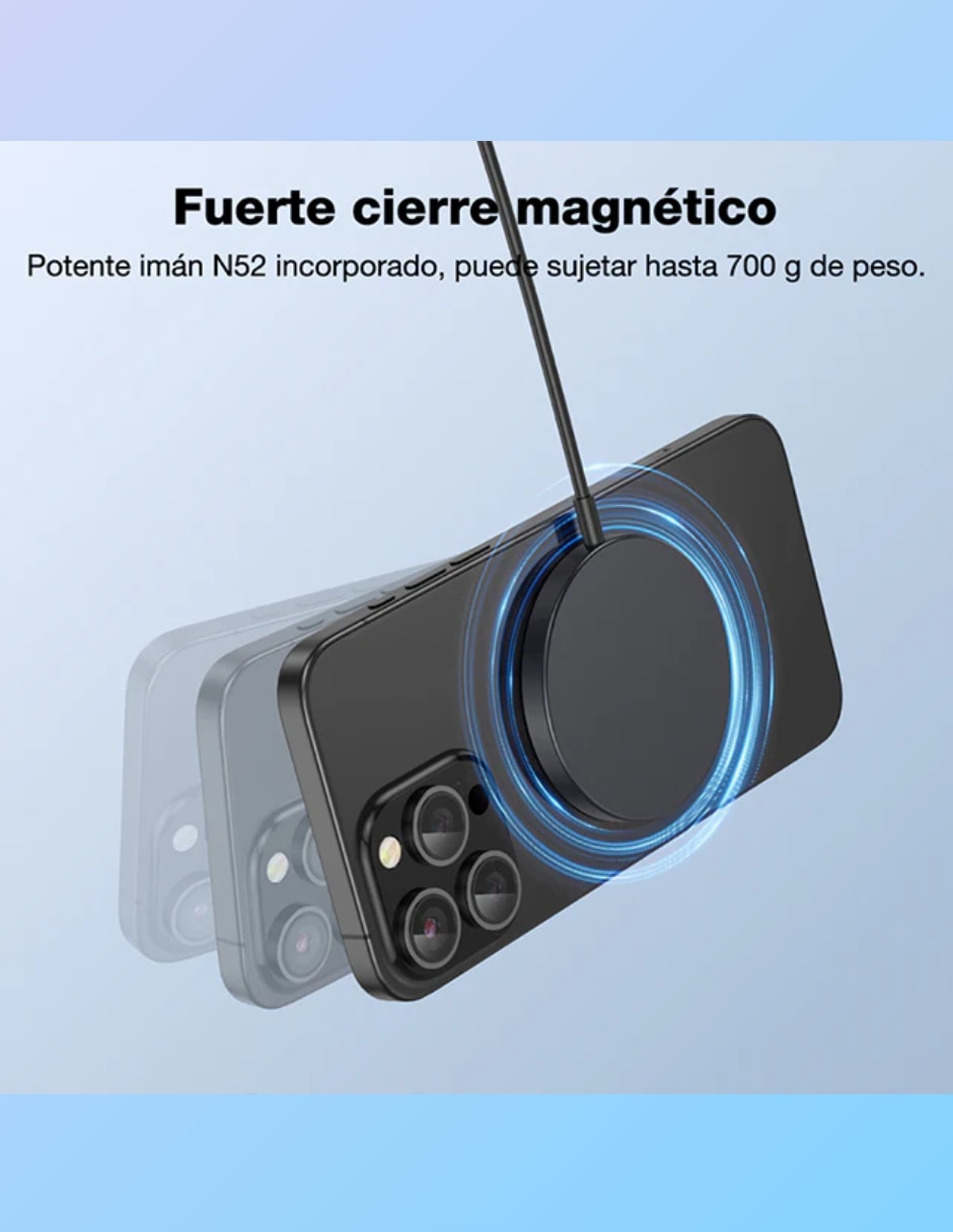 Cargador inalámbrico Genérica 281 cubo Magsafe 15 W