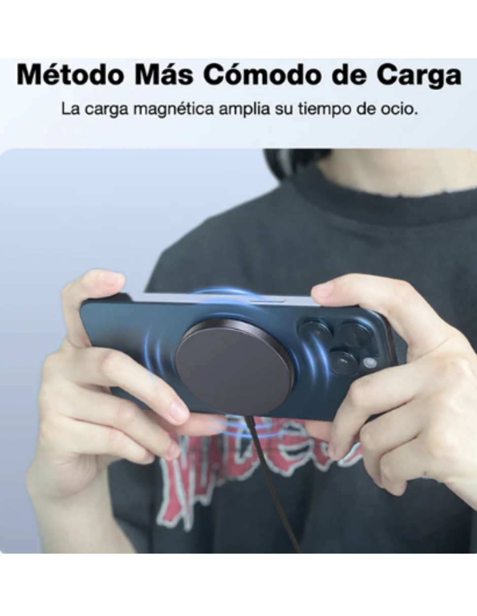 Cargador inalámbrico Genérica 281 cubo Magsafe 15 W