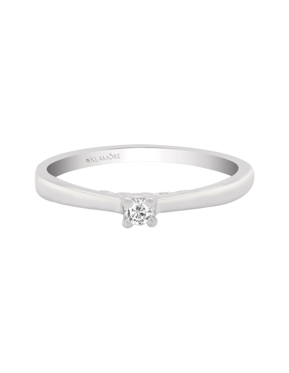 Anillo de compromiso de Oro 14 k Siri Diamante Anillo de compromiso de Oro 14 k Siri Diamante