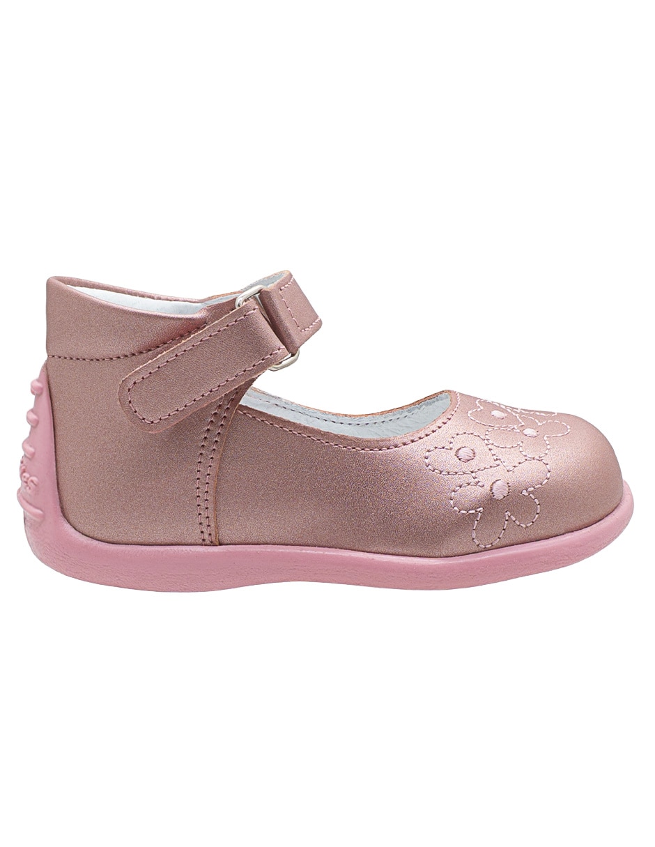 Zapato andanenes primeros pasos de piel para niña
