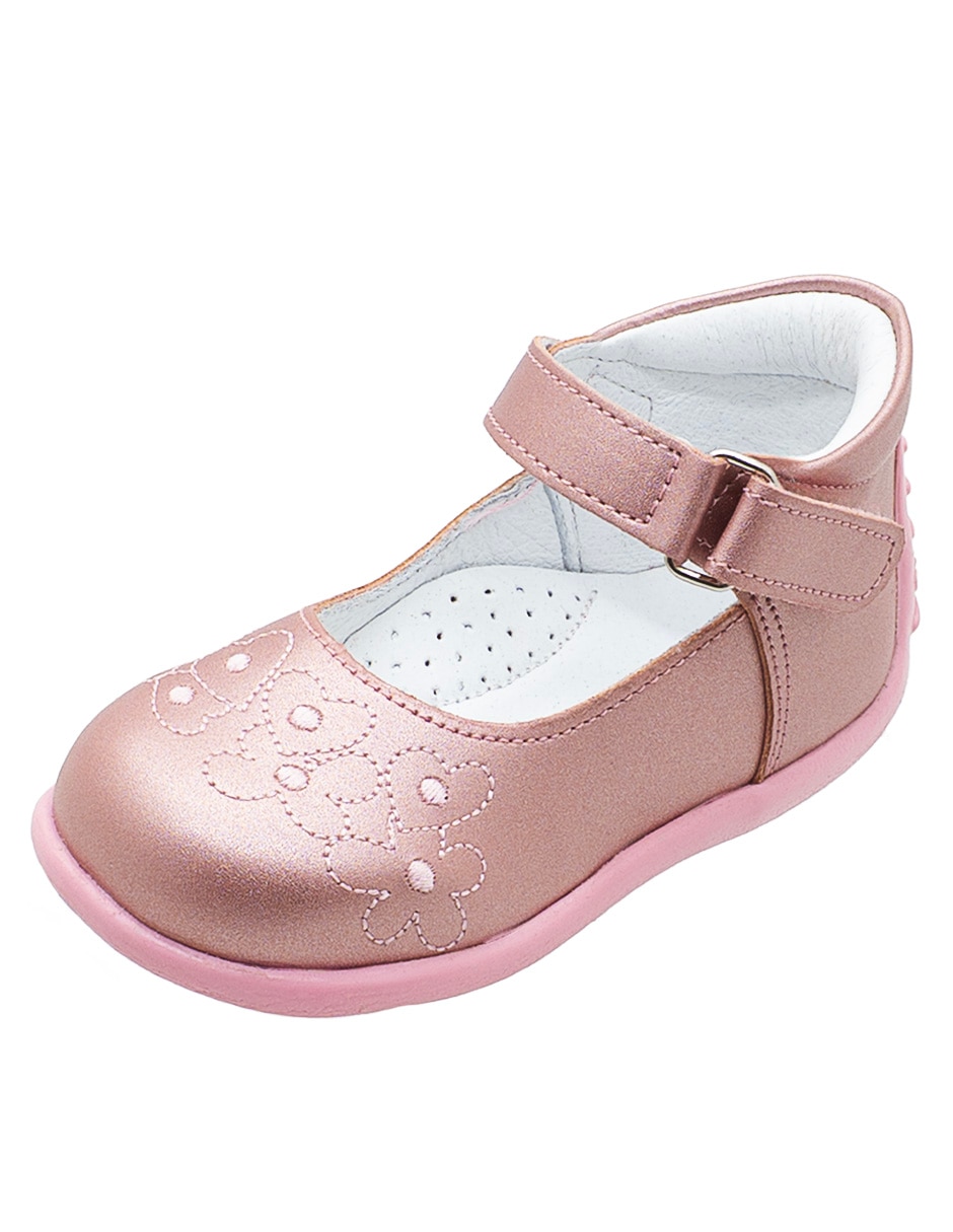 Zapato andanenes primeros pasos de piel para niña