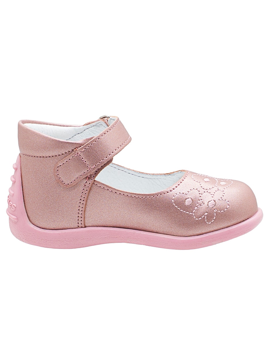 Zapato andanenes primeros pasos de piel para niña