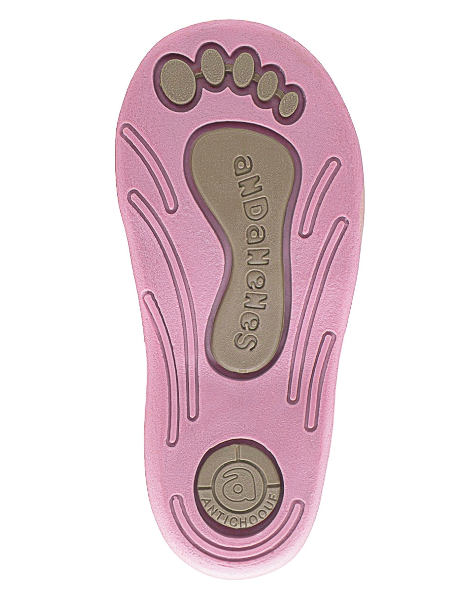 Zapato andanenes primeros pasos de piel para niña