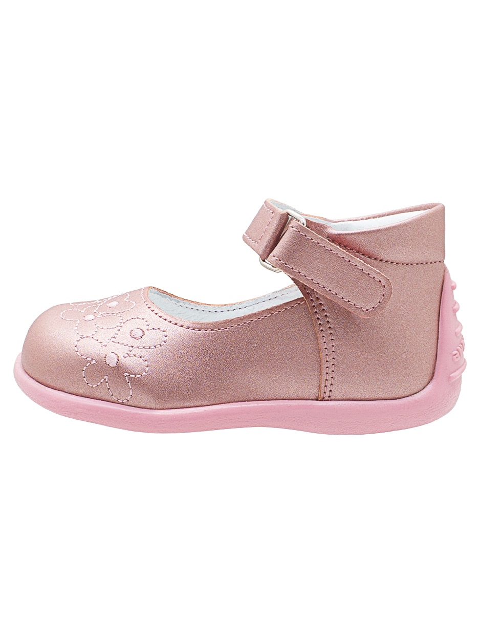 Zapato andanenes primeros pasos de piel para niña