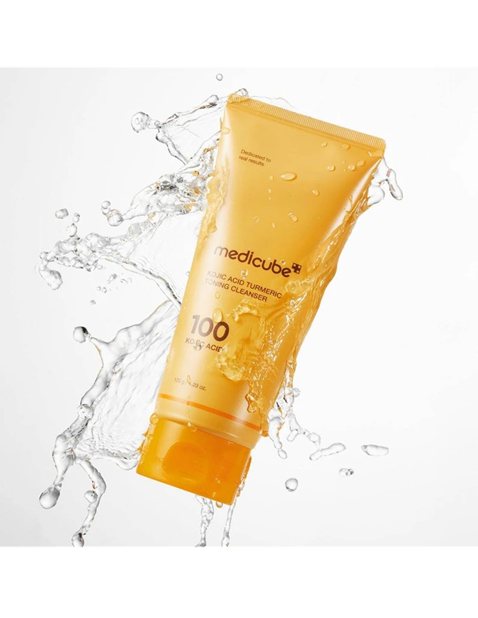 Limpiador Facial con acido kojico iluminador Medicube para prevenir la aparición de manchas