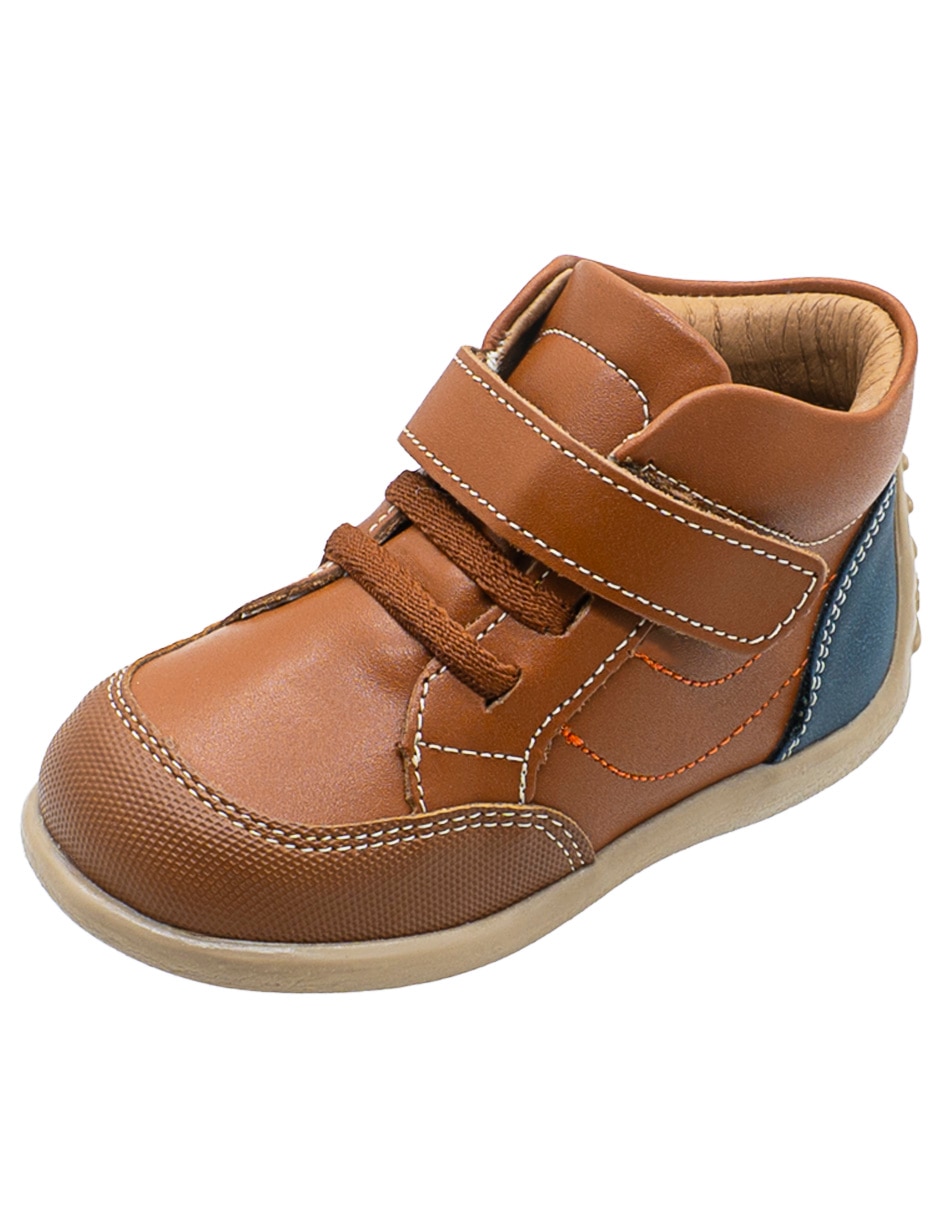Zapato andanenes preandante de piel para niño