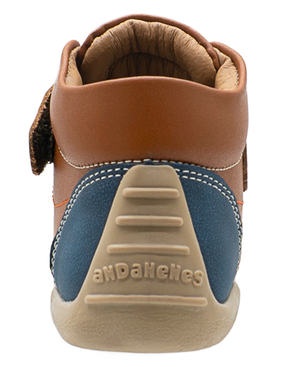 Zapato andanenes preandante de piel para niño