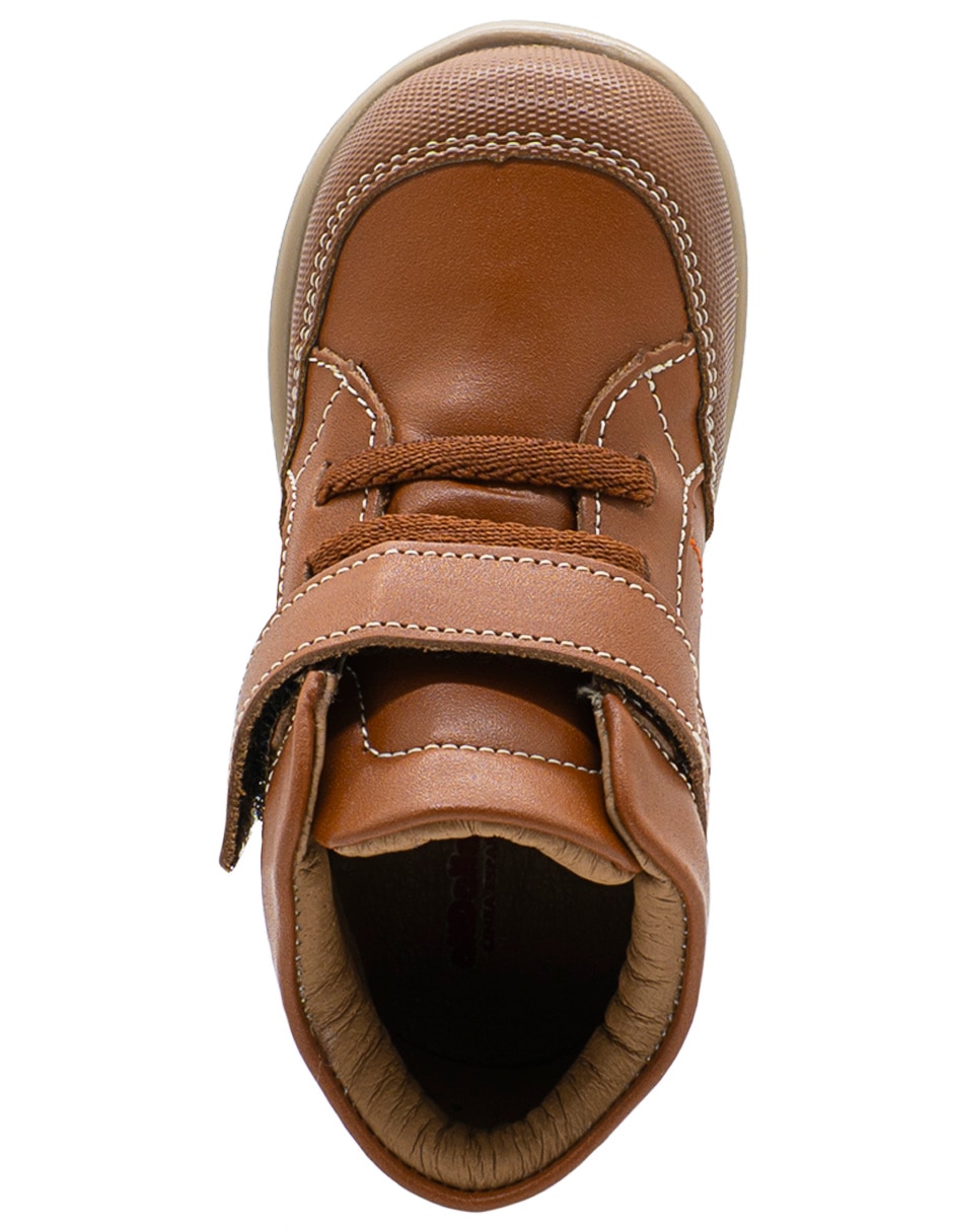 Zapato andanenes preandante de piel para niño