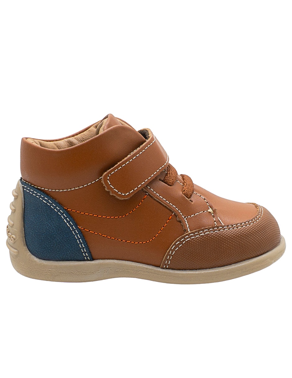 Zapato andanenes preandante de piel para niño