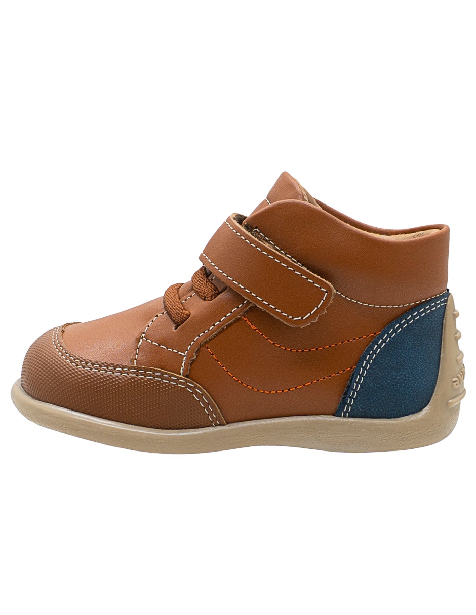 Zapato andanenes preandante de piel para niño