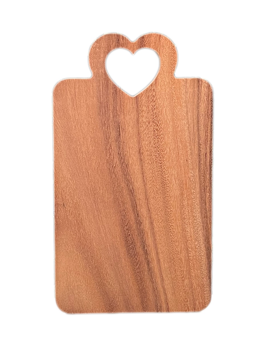 Tabla para picar corazon de madera Tabla para picar corazon de madera