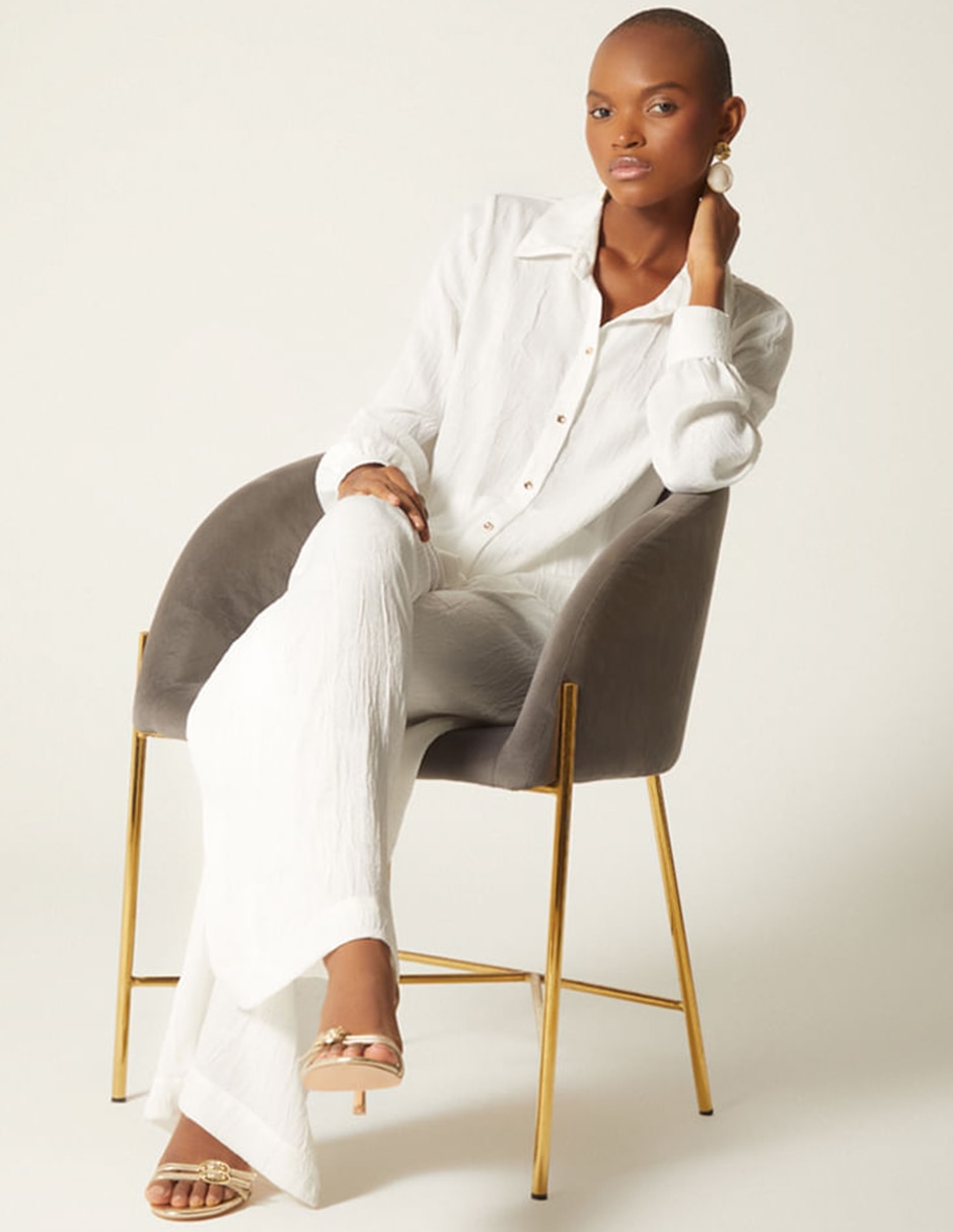 Pantalón Studio F palazzo para mujer