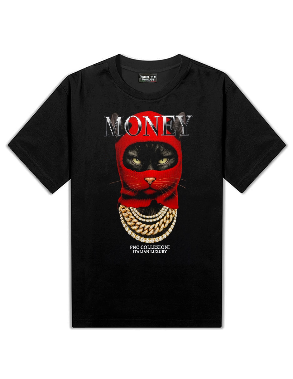 Playera FNC Collezioni Money cuello Redondo para hombre