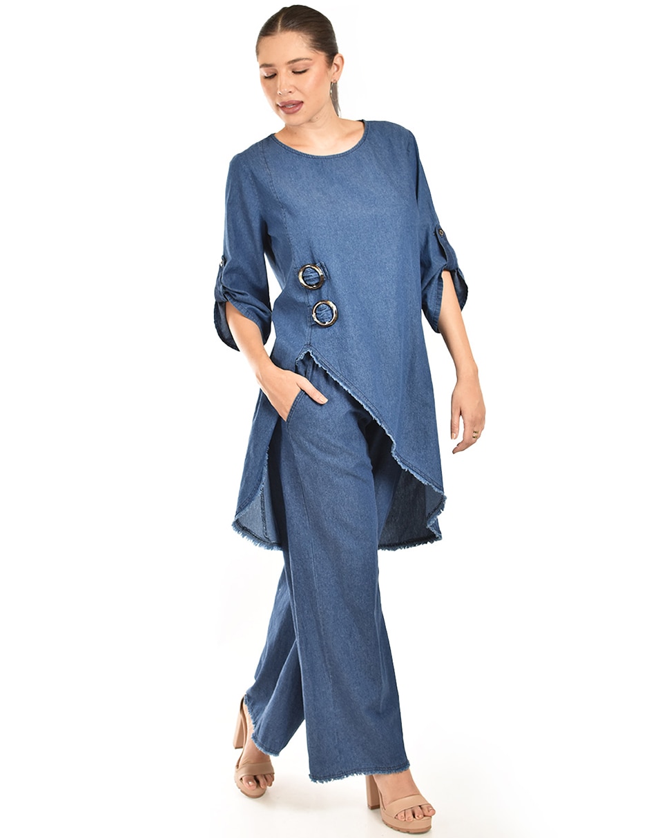Conjunto ropa casual de algodón para mujer 2