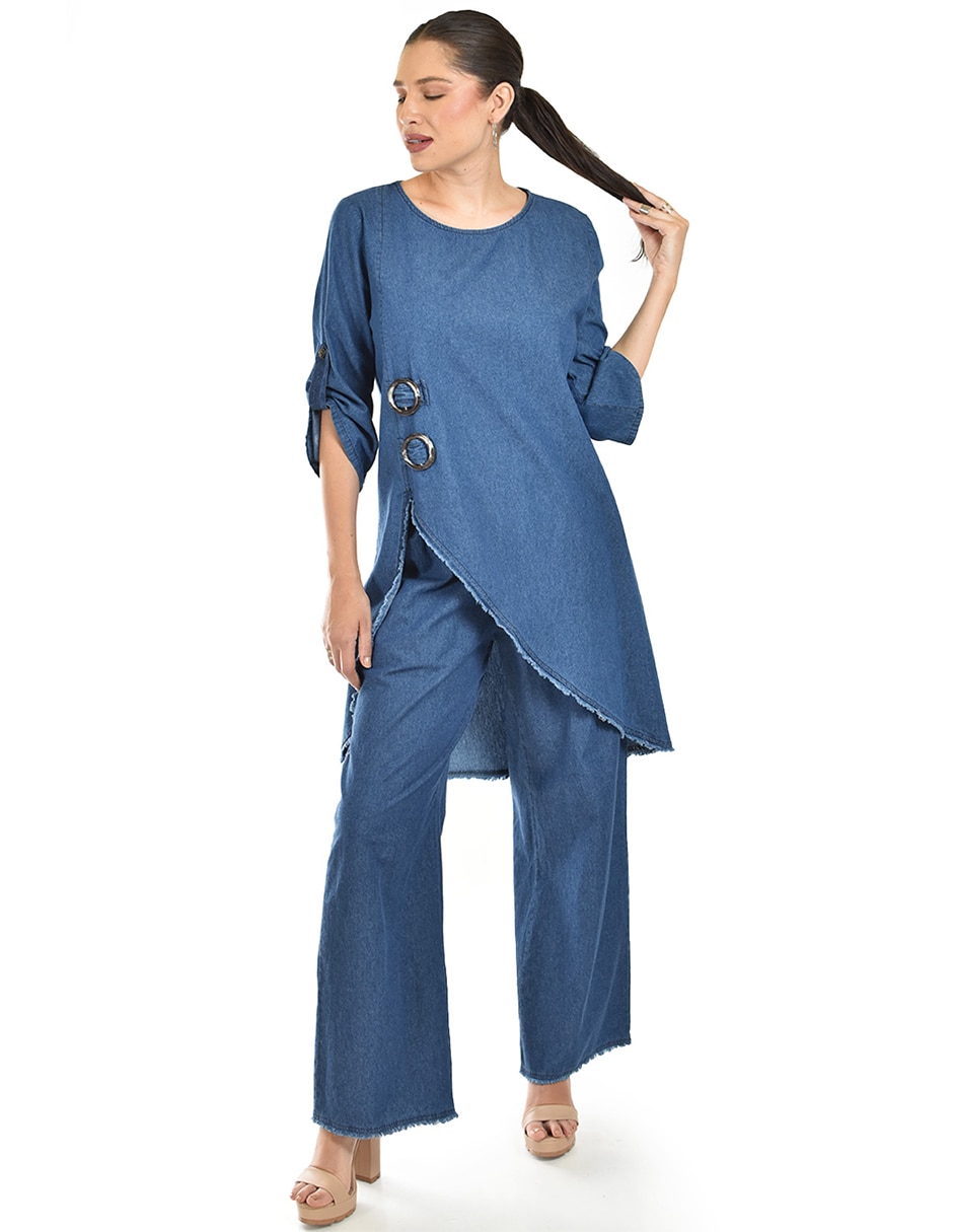 Conjunto ropa casual de algodón para mujer 4