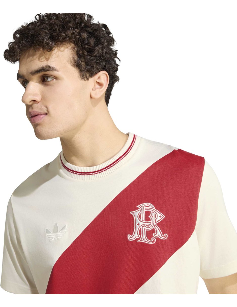 Playera deportiva para fútbol Adidas de hombre