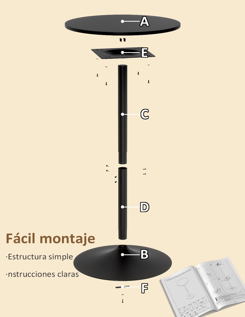 Mesa bar extensible 7