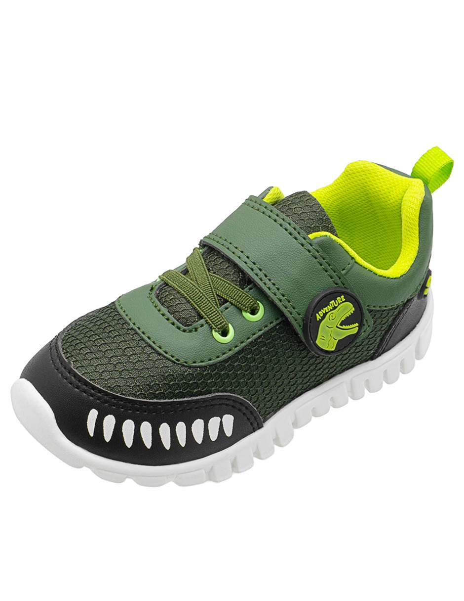 Tenis para niño Slip On Dinosaurios 11
