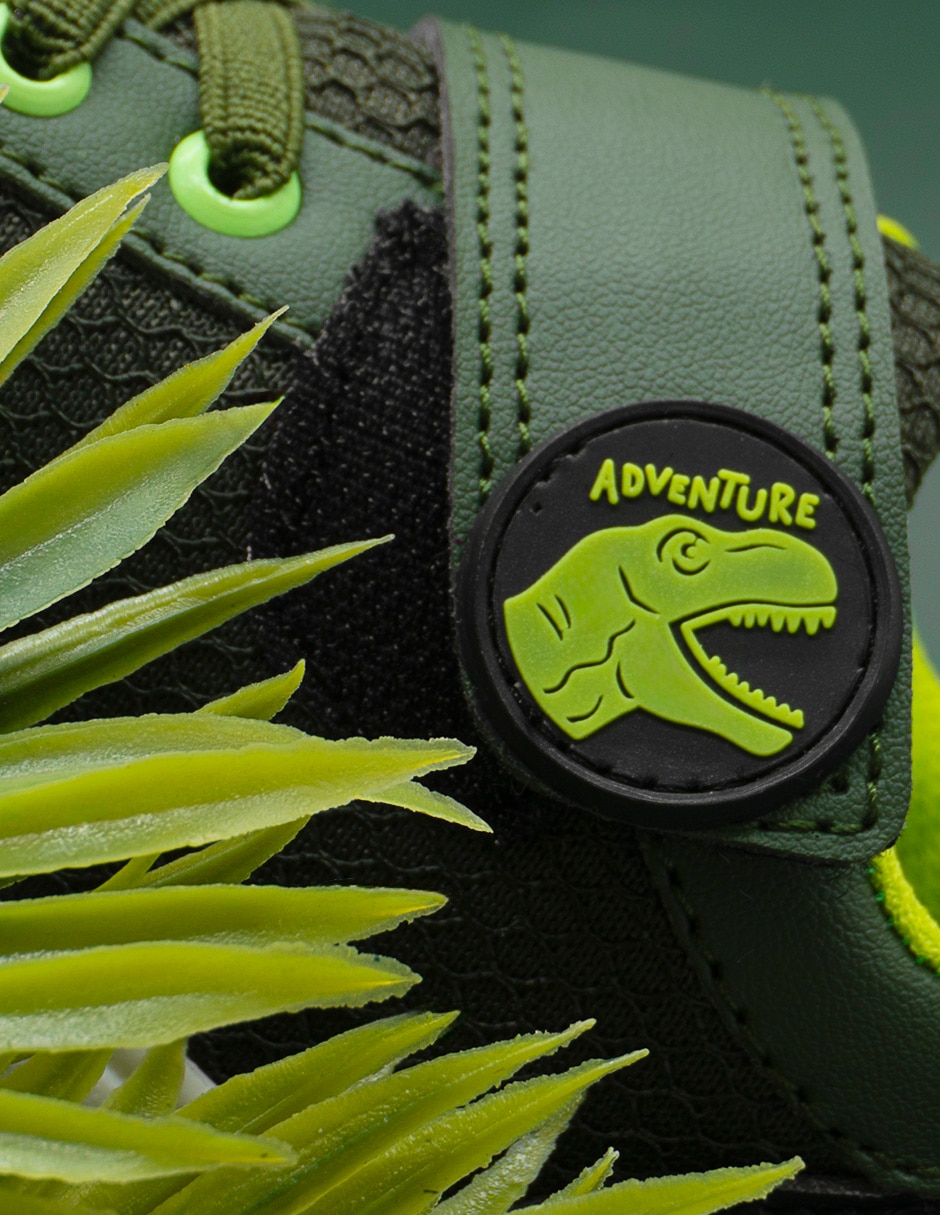Tenis para niño Slip On Dinosaurios 6