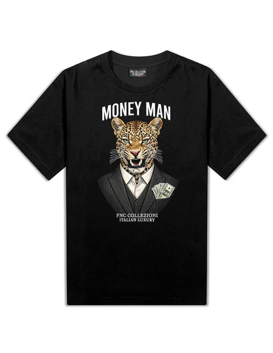 Playera Money Man cuello redondo para hombre 4