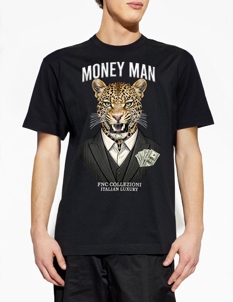 Playera Money Man cuello redondo para hombre