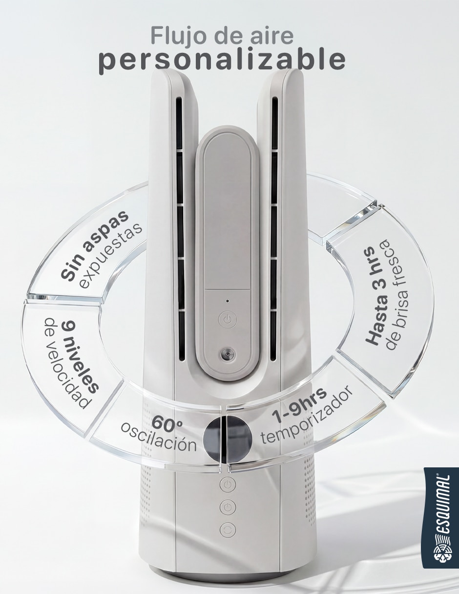 Enfriador evaporativo Esquimal No 9 velocidades