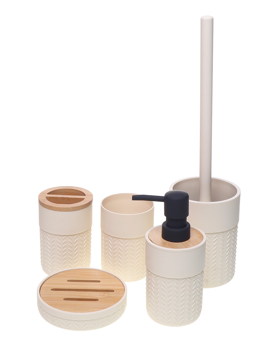 Juego de accesorios para baño 5 piezas