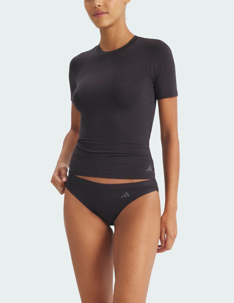 Set playera manga corta cuello redondo para mujer 5
