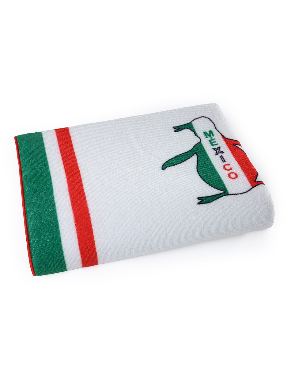 Toalla para baño Original Penguin Mexico World Cup de microfibra