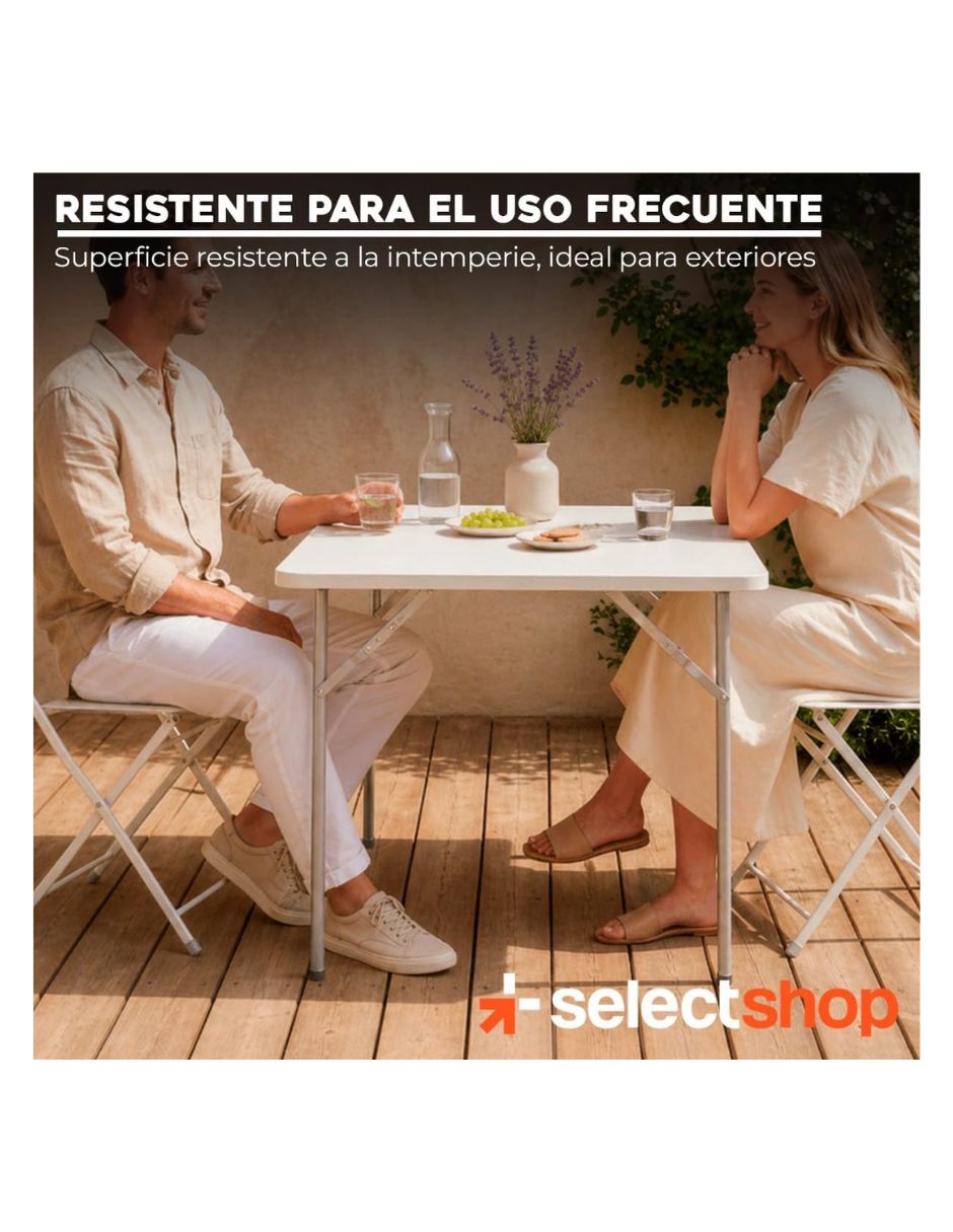 Mesa Selecto Shop de Acero